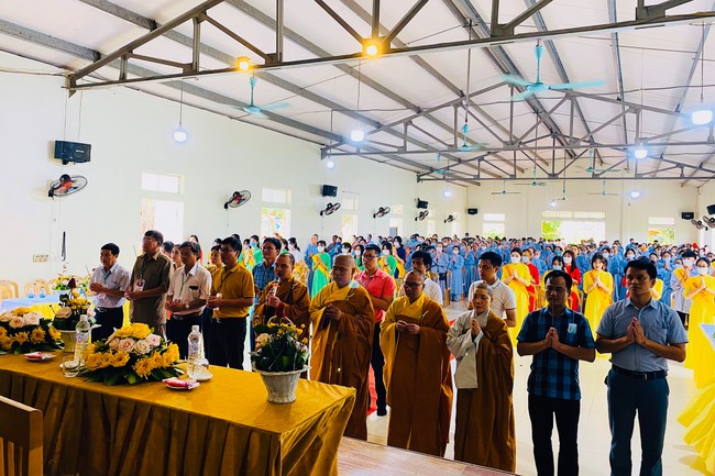 The Buddha’s birthday celebration at Dong Cao pagoda