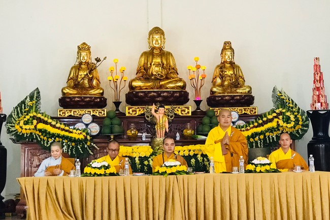 The Buddha’s birthday celebration at Dong Cao pagoda