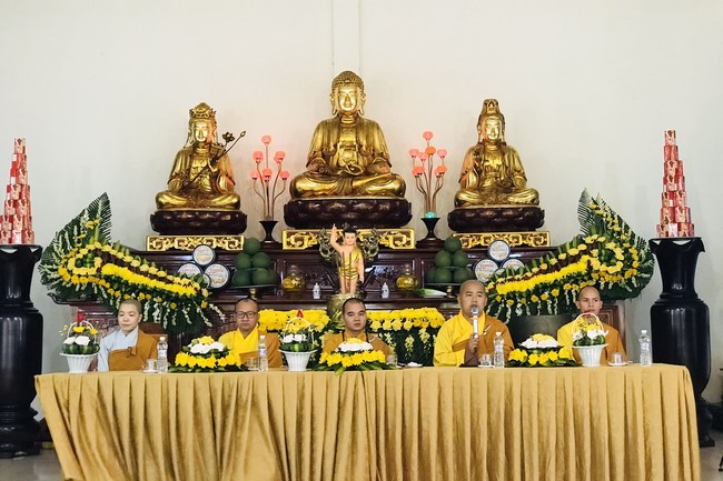 The Buddha’s birthday celebration at Dong Cao pagoda