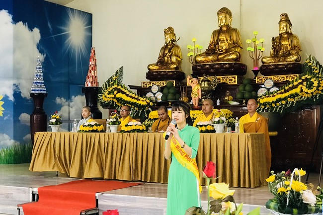 The Buddha’s birthday celebration at Dong Cao pagoda