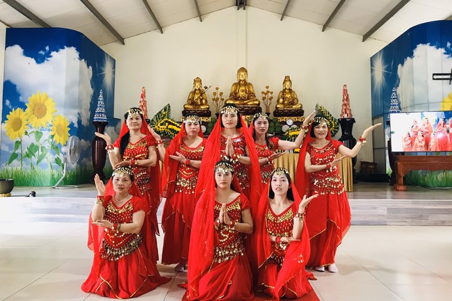 The Buddha’s birthday celebration at Dong Cao pagoda