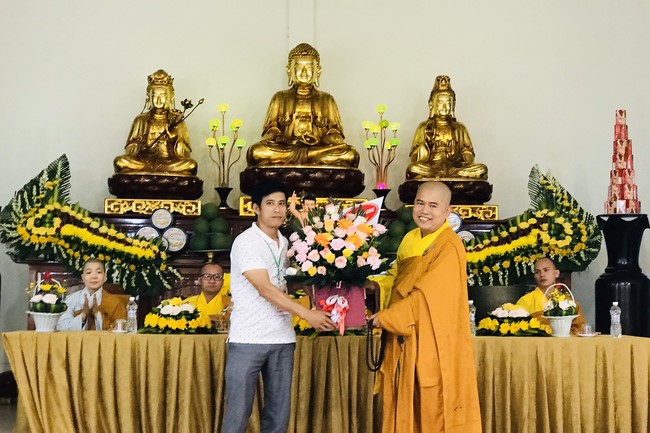 The Buddha’s birthday celebration at Dong Cao pagoda