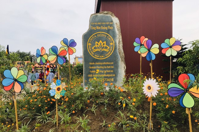 The Buddha’s birthday celebration at Dong Cao pagoda