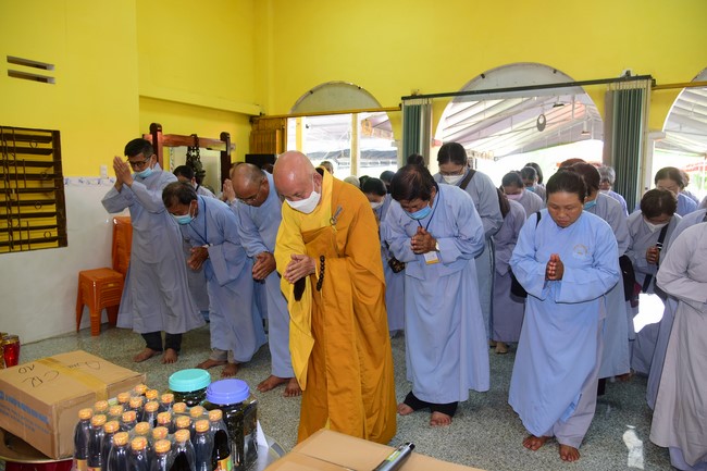 Cúng dường Tam bảo chùa An Sơn, Quảng Ngãi