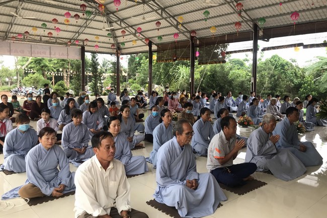 Buddha's Birthday Ceremony at Suoi Phap Pagoda, Tay Ninh
