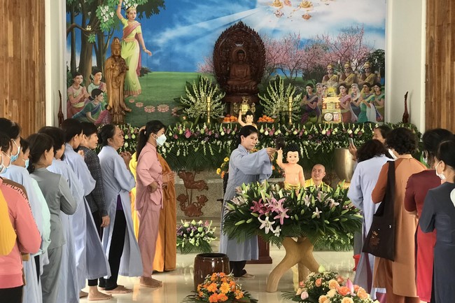 Buddha's Birthday Ceremony at Suoi Phap Pagoda, Tay Ninh