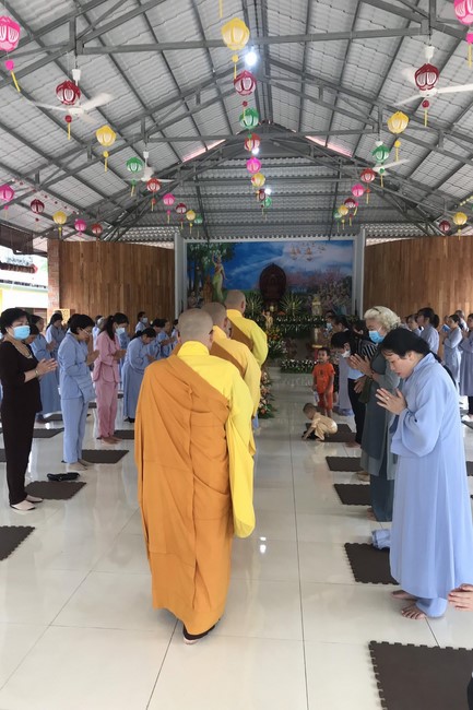 Buddha's Birthday Ceremony at Suoi Phap Pagoda, Tay Ninh