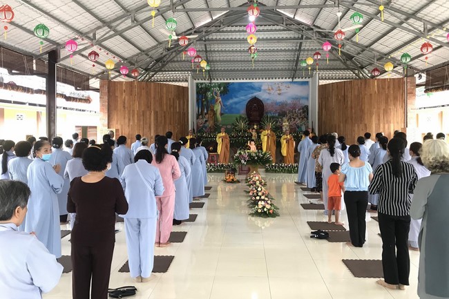 Buddha's Birthday Ceremony at Suoi Phap Pagoda, Tay Ninh