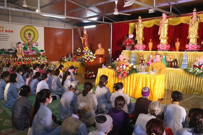 Buddha's Birthday Ceremony at Tieu Dao Pagoda