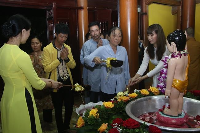 Buddha's Birthday Ceremony at Tieu Dao Pagoda