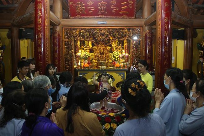Buddha's Birthday Ceremony at Tieu Dao Pagoda