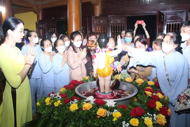 Buddha's Birthday Ceremony at Tieu Dao Pagoda