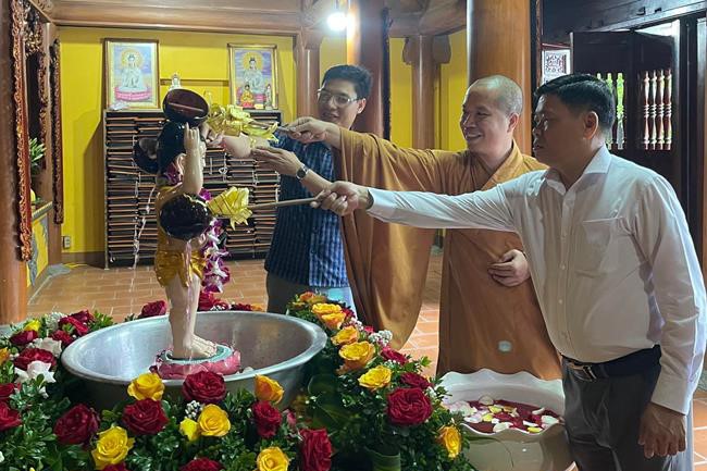 Buddha's Birthday Ceremony at Tieu Dao Pagoda