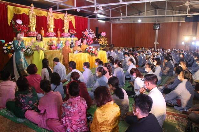 Buddha's Birthday Ceremony at Tieu Dao Pagoda