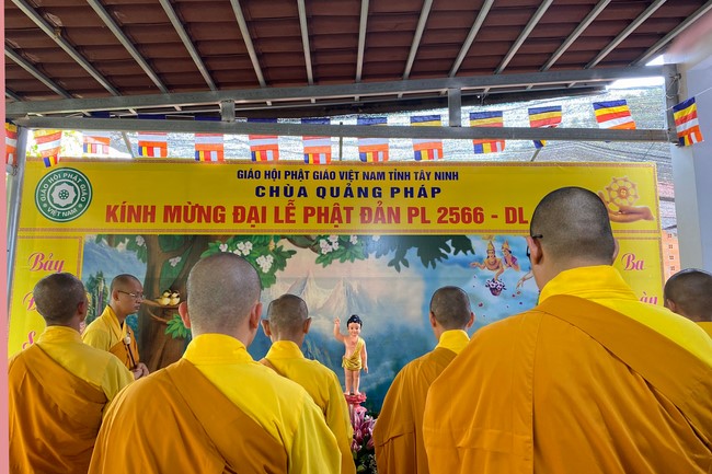 Buddha's Birthday Ceremony at Quang Phap pagoda, Tay Ninh