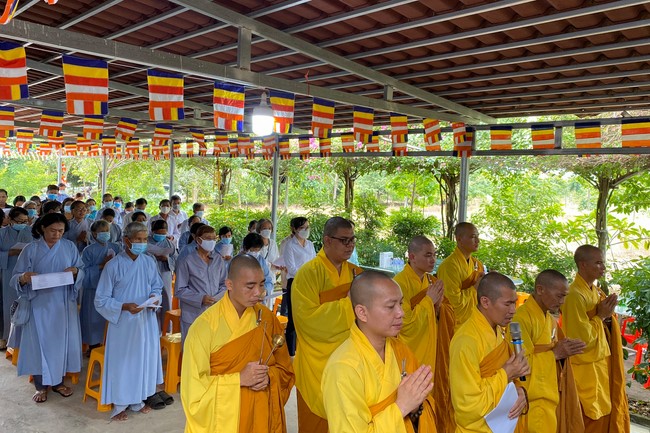 Buddha's Birthday Ceremony at Quang Phap pagoda, Tay Ninh