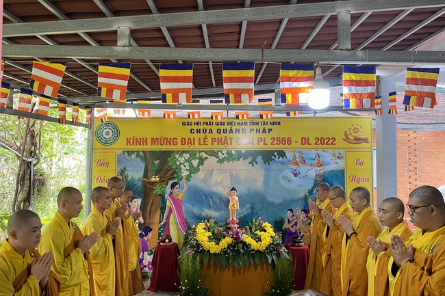 Buddha's Birthday Ceremony at Quang Phap pagoda, Tay Ninh