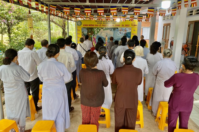 Buddha's Birthday Ceremony at Quang Phap pagoda, Tay Ninh