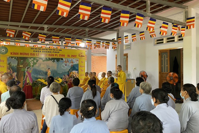 Buddha's Birthday Ceremony at Quang Phap pagoda, Tay Ninh