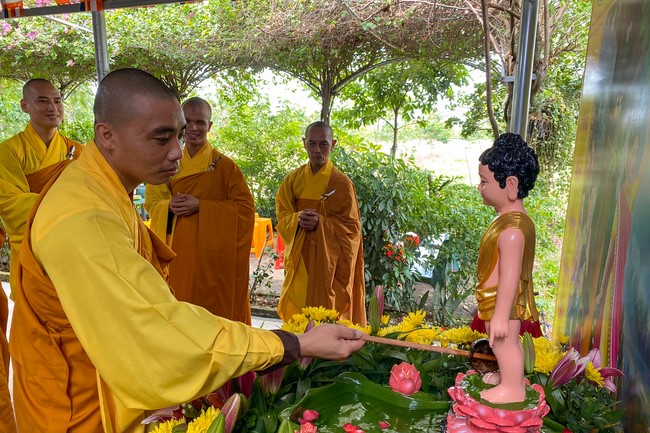 Buddha's Birthday Ceremony at Quang Phap pagoda, Tay Ninh