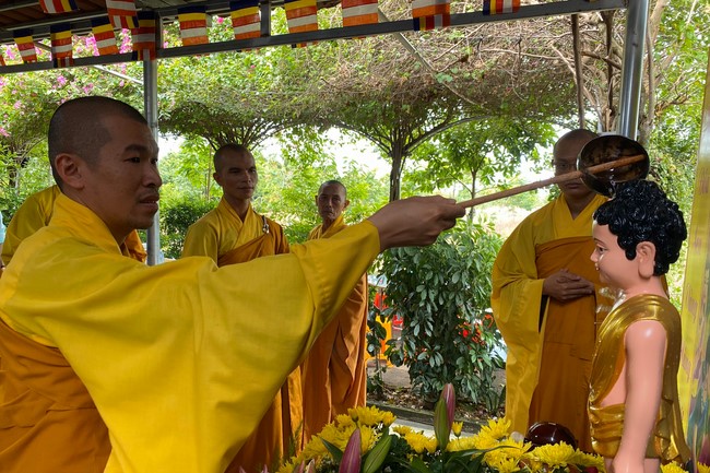 Buddha's Birthday Ceremony at Quang Phap pagoda, Tay Ninh