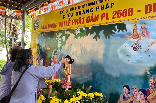 Buddha's Birthday Ceremony at Quang Phap pagoda, Tay Ninh