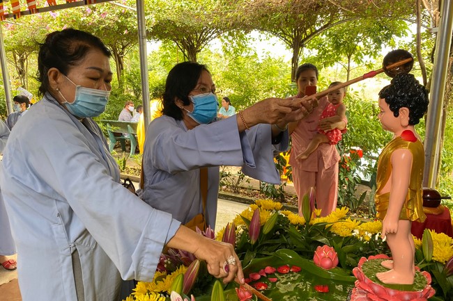 Buddha's Birthday Ceremony at Quang Phap pagoda, Tay Ninh