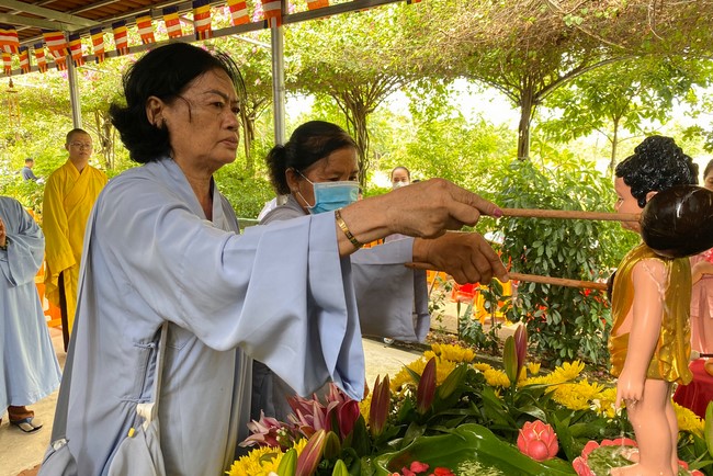 Buddha's Birthday Ceremony at Quang Phap pagoda, Tay Ninh