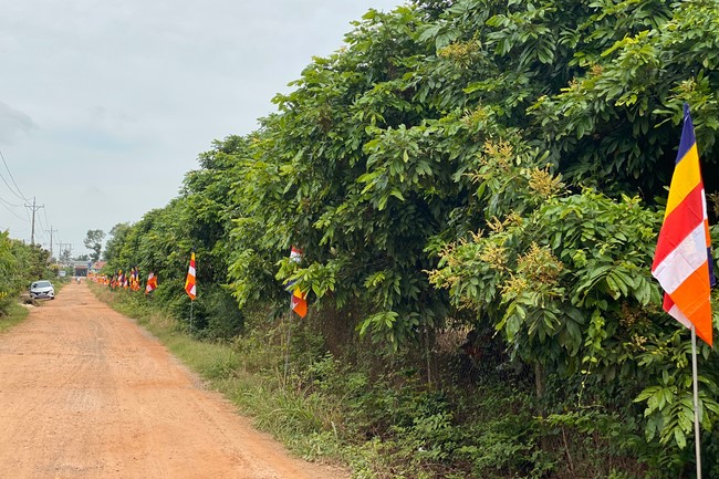 Buddha's Birthday Ceremony at Quang Phap pagoda, Tay Ninh