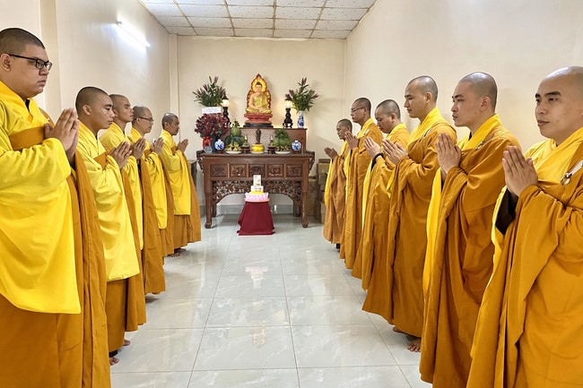 Buddha's Birthday Ceremony at Quang Phap pagoda, Tay Ninh