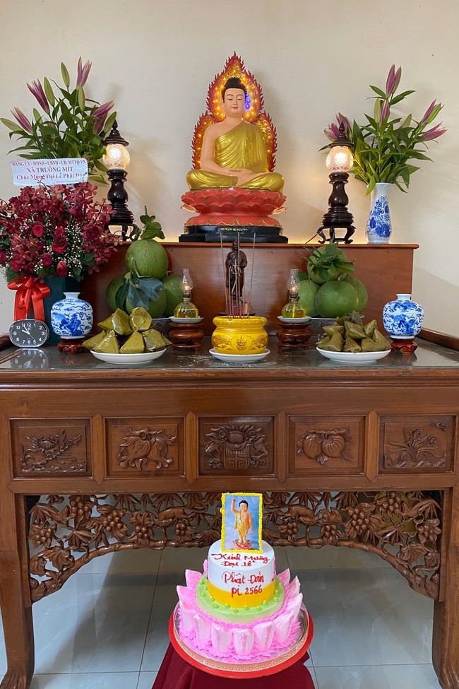 Buddha's Birthday Ceremony at Quang Phap pagoda, Tay Ninh