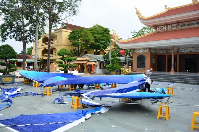 Preparing for the Vesak Great Ceremony of Buddha's Birthday 2022 (part 2)