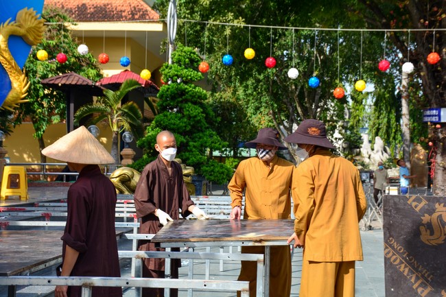 Preparing for the Vesak Great Ceremony of Buddha's Birthday 2022 (part 2)