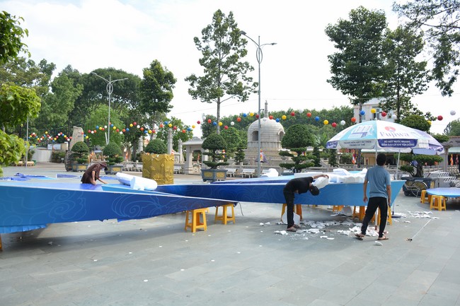 Preparing for the Vesak Great Ceremony of Buddha's Birthday 2022 (part 2)
