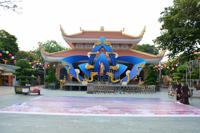 Preparing for the Vesak Great Ceremony of Buddha's Birthday 2022 (part 2)