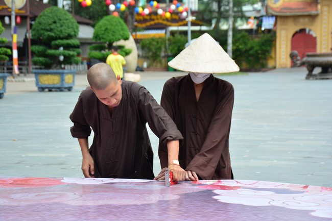 Preparing for the Vesak Great Ceremony of Buddha's Birthday 2022 (part 2)