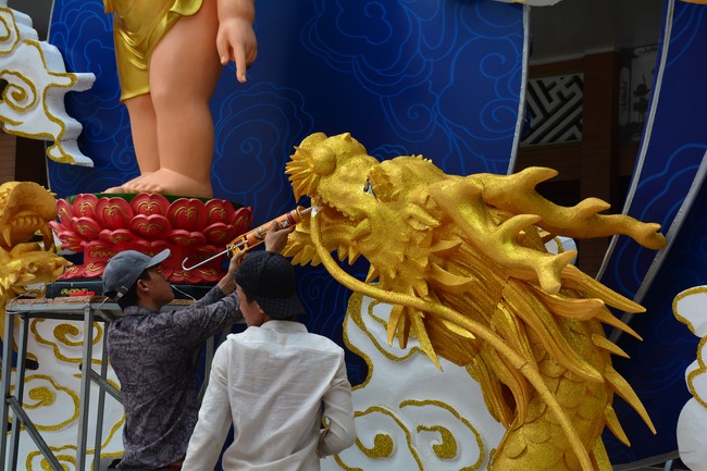 Preparing for the Vesak Great Ceremony of Buddha's Birthday 2022 (part 2)