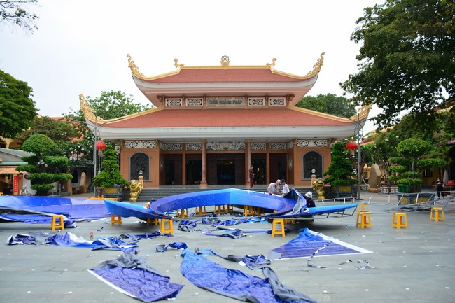 Preparing for the Vesak Great Ceremony of Buddha's Birthday 2022 (part 2)