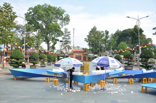 Preparing for the Vesak Great Ceremony of Buddha's Birthday 2022 (part 2)