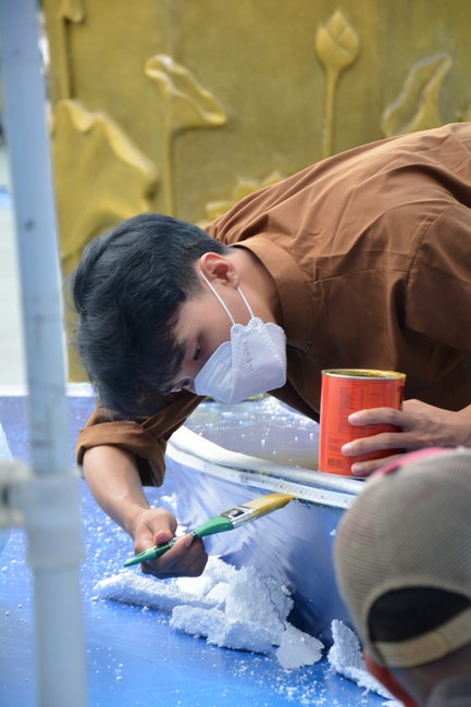 Preparing for the Vesak Great Ceremony of Buddha's Birthday 2022 (part 2)