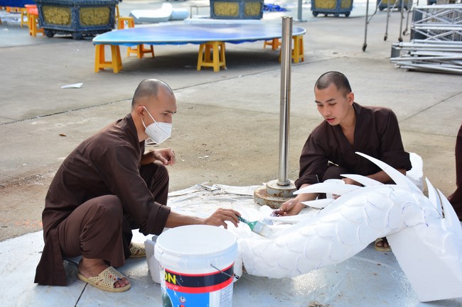Preparing for the Vesak Great Ceremony of Buddha's Birthday 2022 (part 2)