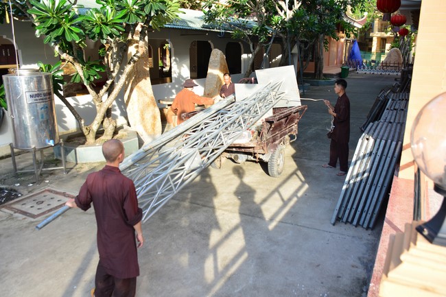 Preparing for the Vesak Great Ceremony of Buddha's Birthday 2022 (part 2)