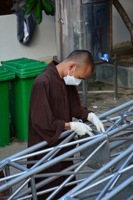 Preparing for the Vesak Great Ceremony of Buddha's Birthday 2022 (part 2)