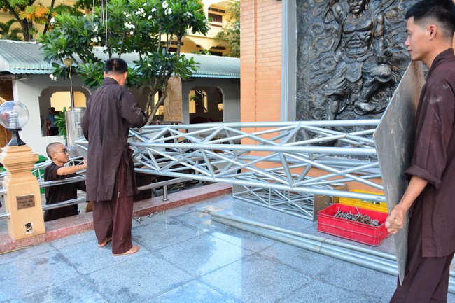 Preparing for the Vesak Great Ceremony of Buddha's Birthday 2022 (part 2)