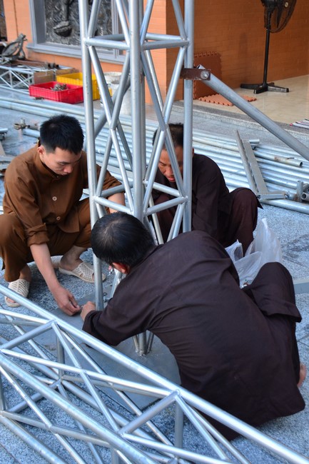 Preparing for the Vesak Great Ceremony of Buddha's Birthday 2022 (part 2)