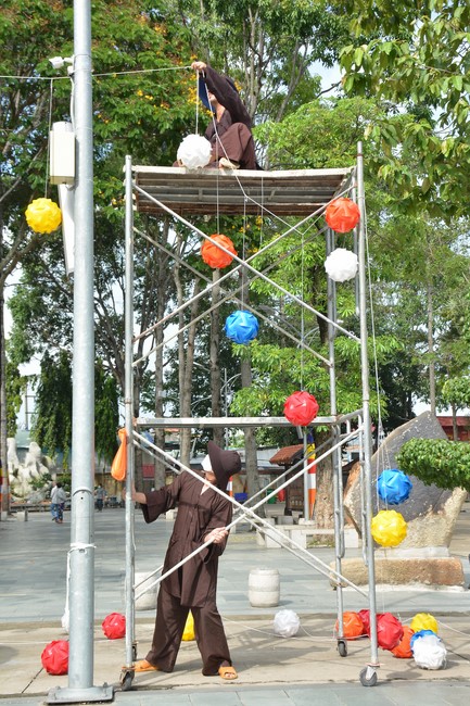 Preparing for the Vesak Great Ceremony of Buddha's Birthday 2022 (part 2)