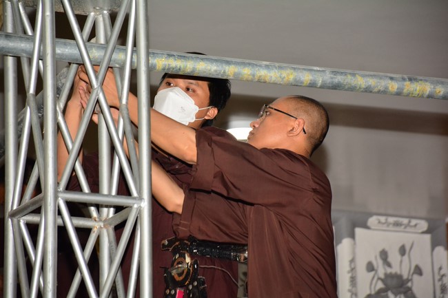 Preparing for the Vesak Great Ceremony of Buddha's Birthday 2022 (part 2)