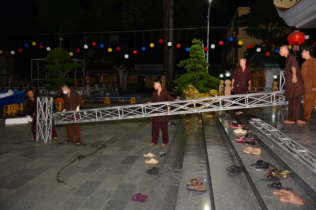 Preparing for the Vesak Great Ceremony of Buddha's Birthday 2022 (part 2)