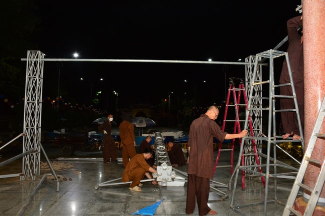 Preparing for the Vesak Great Ceremony of Buddha's Birthday 2022 (part 2)