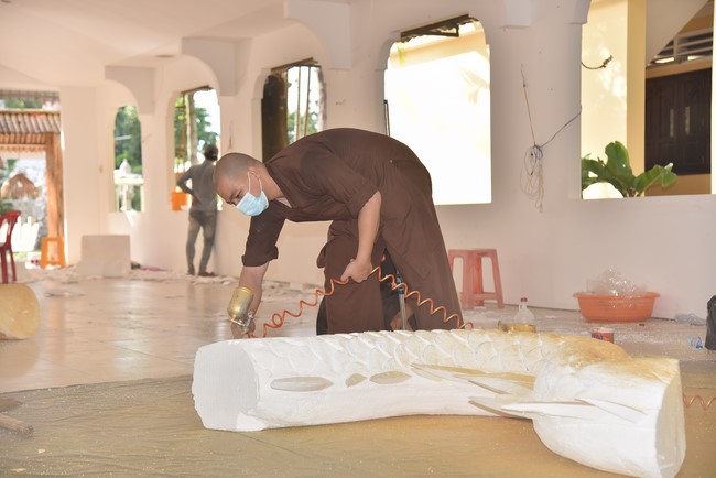 Preparing for the Vesak Great Ceremony of Buddha's Birthday 2022 (part 2)